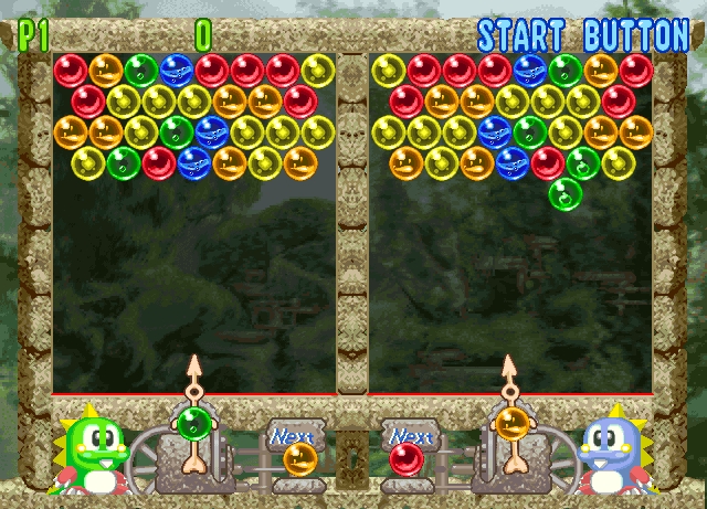 Bust-A-Move 4 - Dreamcast game screenshot (2000) by Taito